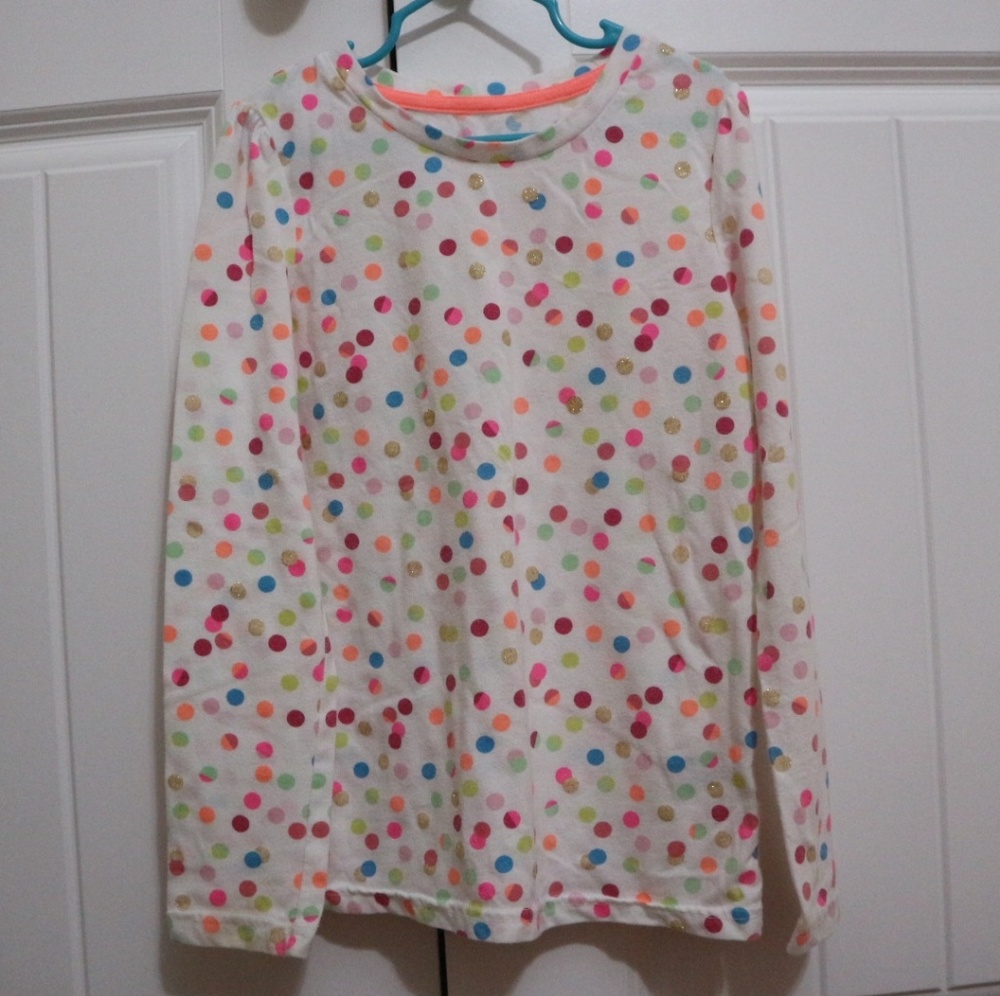 Circo polka-dotted long sleeve shirt